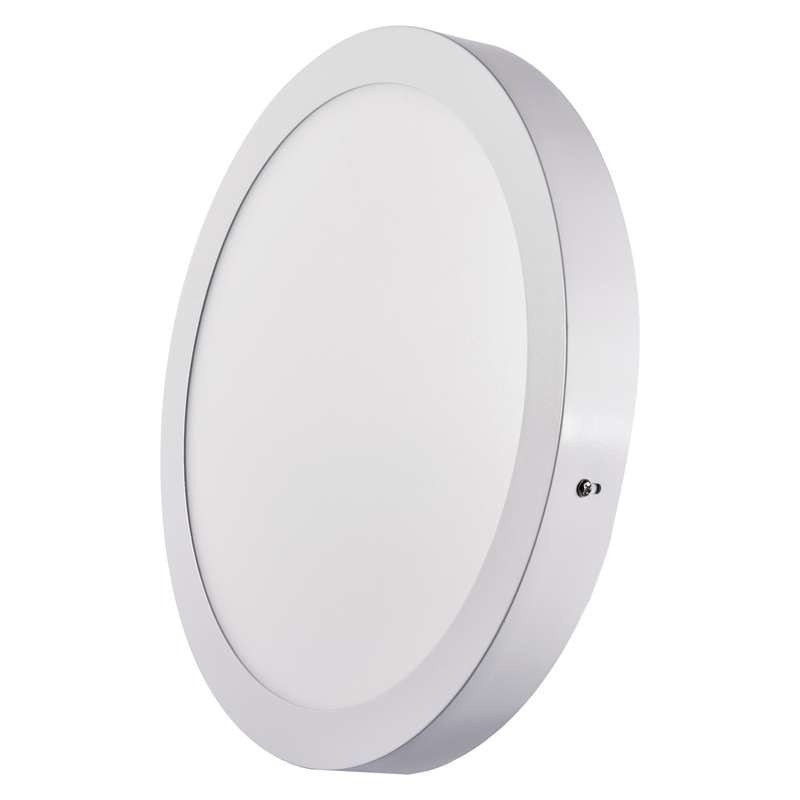 Emos LED panel 300mm, kruhový přisazený bílý, 24W neutrální bílá