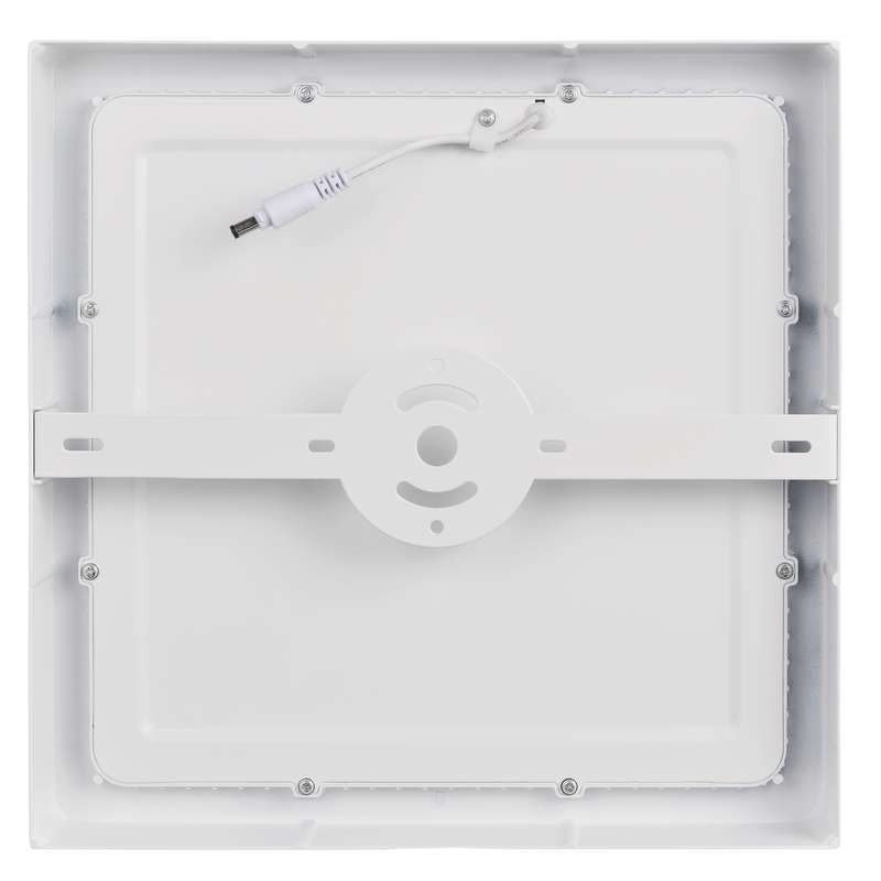 Emos LED panel 120×120, přisazený bílý, 6W neutrální bílá