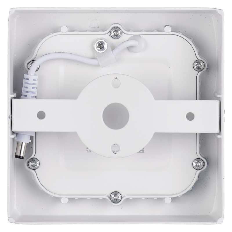 Emos LED panel 120×120, přisazený bílý, 6W neutrální bílá