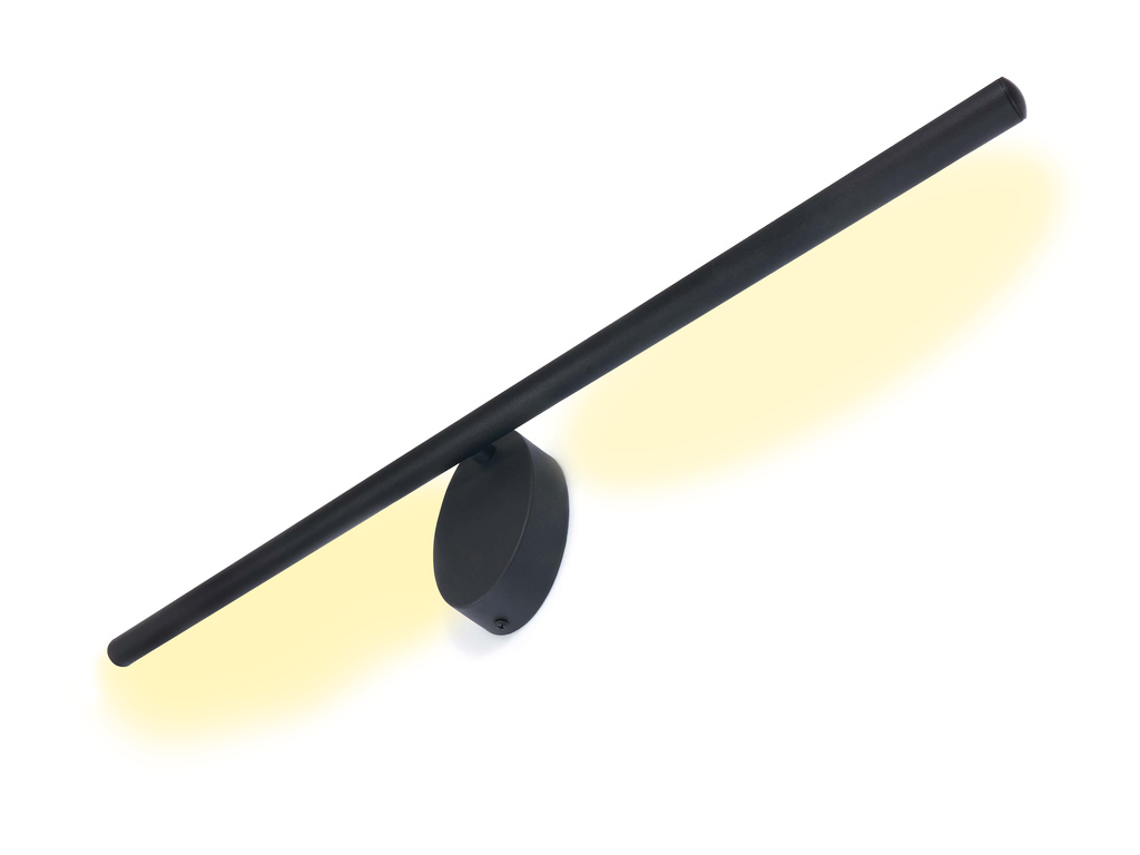 LED světlo nad zrcadlo Rato 71cm 10W - černá - neutrální bílá (4500K)
