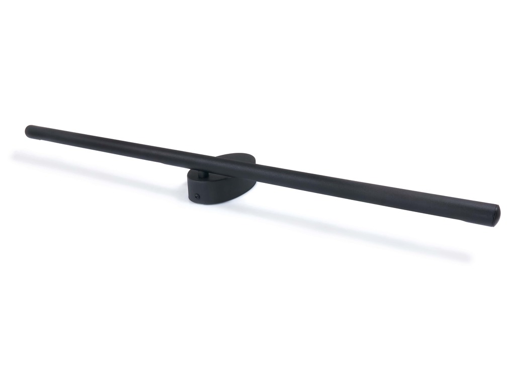 LED světlo nad zrcadlo Rato 71cm 10W - černá - neutrální bílá (4500K)