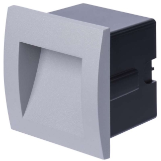 Emos LED orientační vestavné svítidlo 90×90, 1W teplá bílá IP65
