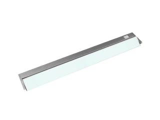 VERSA LED výklopné nábytkové svítidlo s vypínačem pod kuchyňskou linku 10W, stříbrná - studená