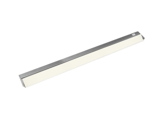 VERSA LED výklopné nábytkové svítidlo s vypínačem pod kuchyňskou linku 15W, stříbrná - teplá