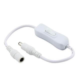 Spojovací konektor s vypínačem CN-35W, bílý