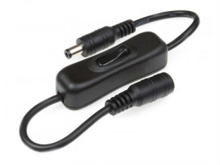 Spojovací konektor s vypínačem CN-35B, černý